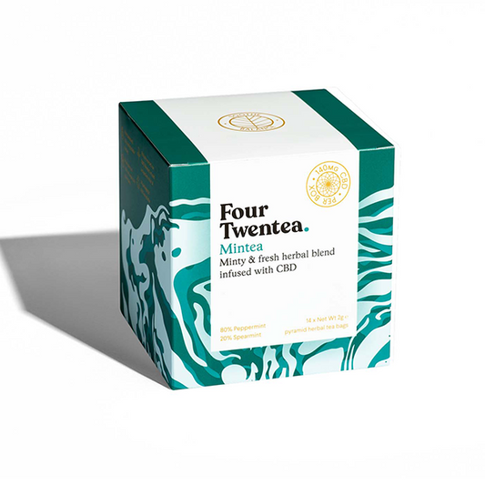 Four Twentea Mint 10mg CBD Tea - Mintea - Vape Center