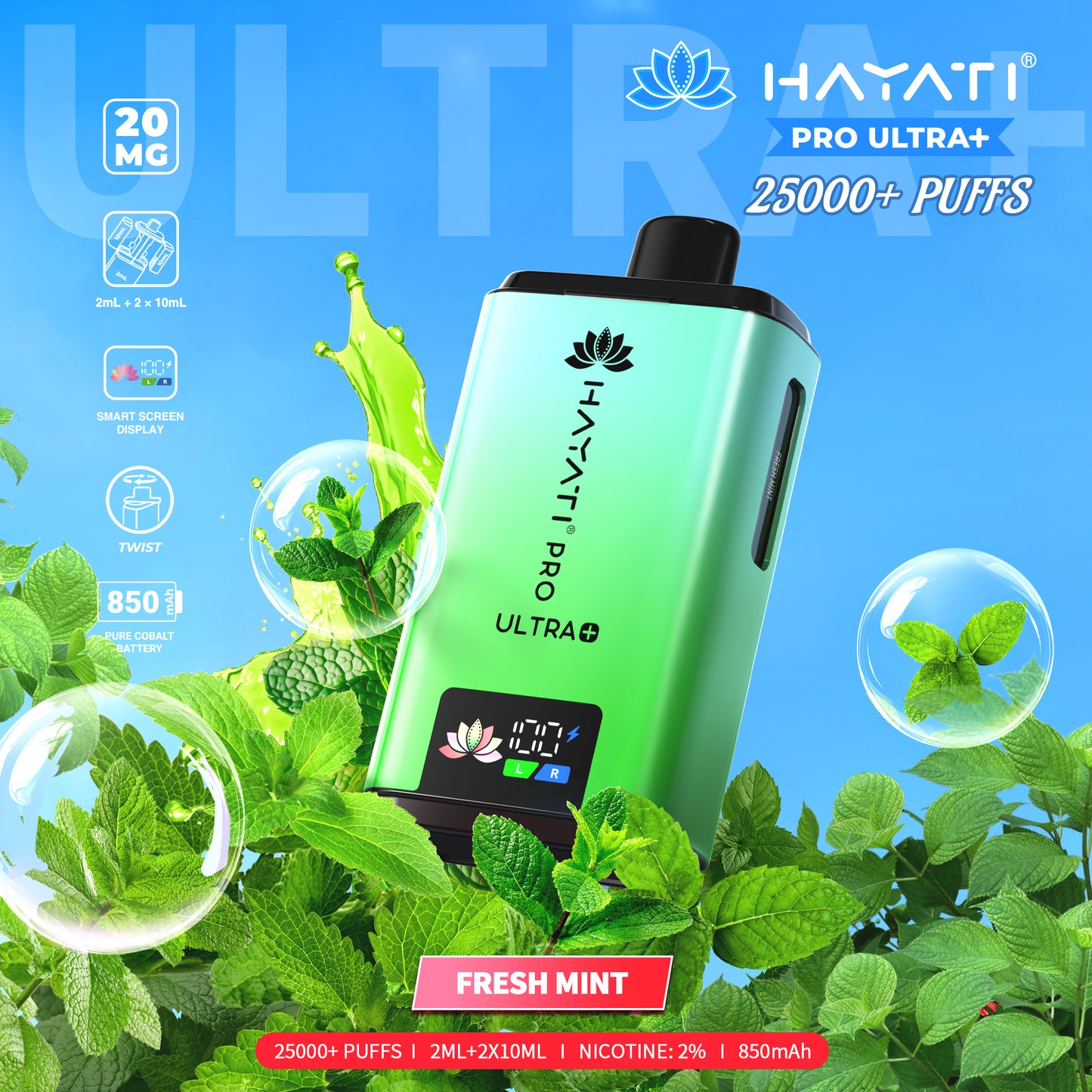 Hayati Pro Ultra+ 25000 - Pod Kit