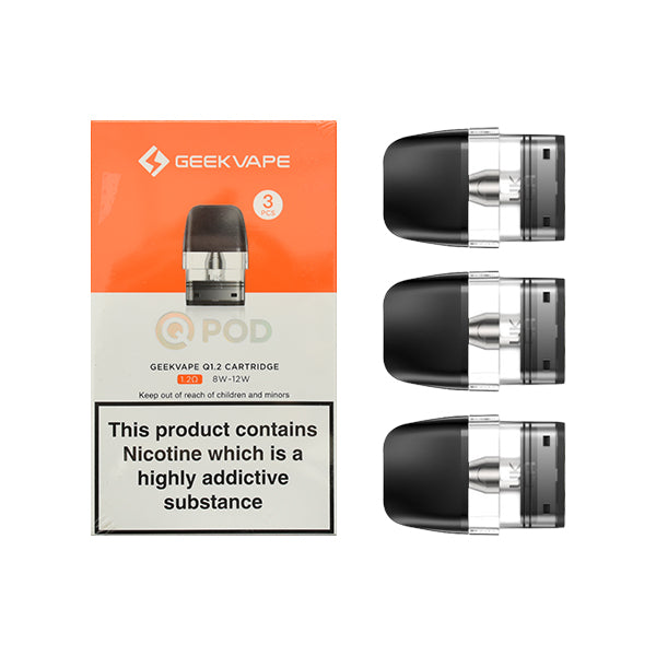 Geekvape Q Replacement Pod (Side Fill) - 3 Pack