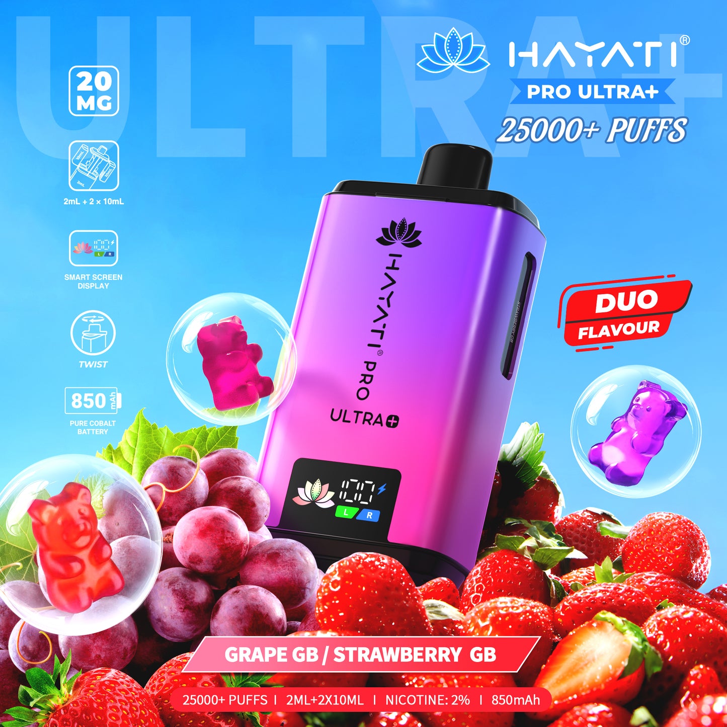 Hayati Pro Ultra+ 25000 - Pod Kit