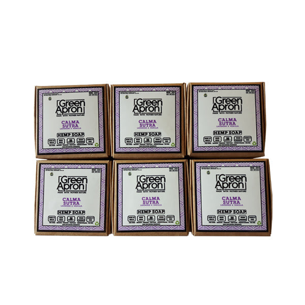 Green Apron 100mg CBD Camasatra Soap - 6 Pack - Vape Center