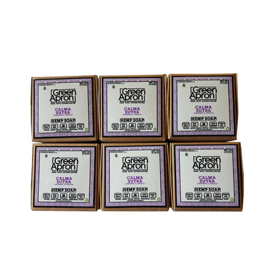 Green Apron 100mg CBD Camasatra Soap - 6 Pack - Vape Center
