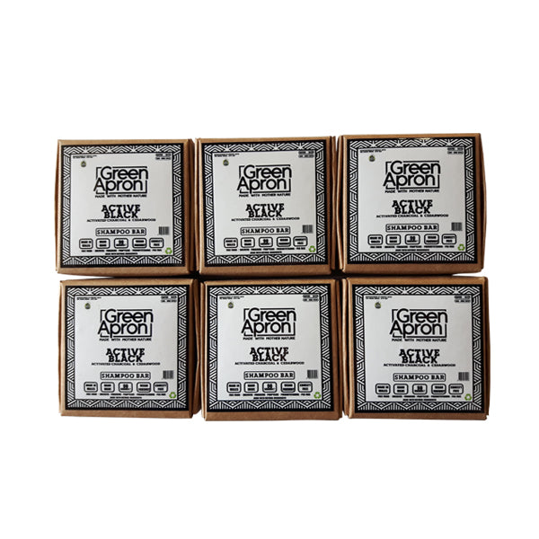 Green Apron 100mg CBD Charcoal Shampoo - 6 pack - Vape Center