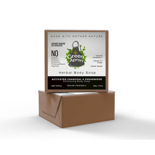 Green Apron 100mg CBD Herbal Body Soap - Vape Center