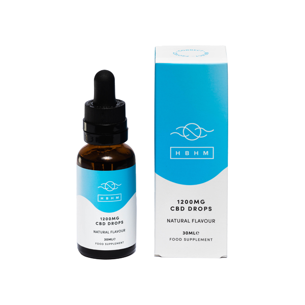HBHM 1200mg CBD MCT Oil - 30ml - Vape Center