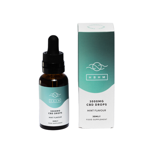 HBHM 3000mg CBD MCT Oil - 30ml - Vape Center