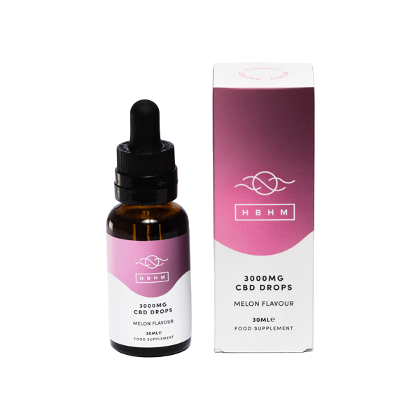 HBHM 3000mg CBD MCT Oil - 30ml - Vape Center