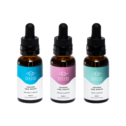 HBHM 3000mg CBD MCT Oil Bundle - 30ml - Vape Center