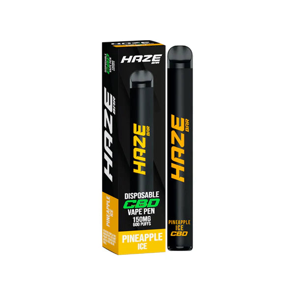 Haze Bar 150mg CBD Disposable Vape Device 600 Puffs - Vape Center