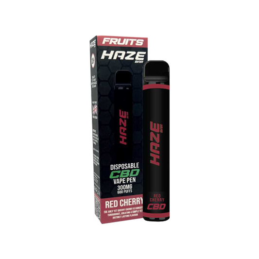 Haze Bar Fruits 300mg CBD Disposable Vape Device 600 Puffs - 2d0116-20