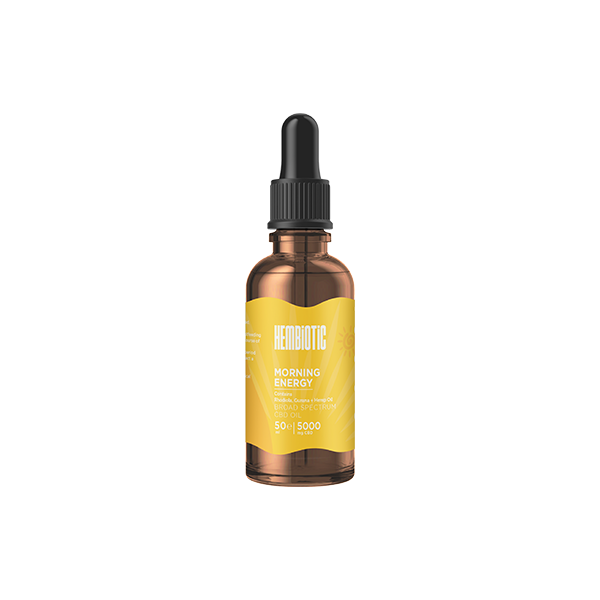 Hembiotic 5000mg Broad-Spectrum Bulk Functional CBD Oil - 50ml - Vape Center