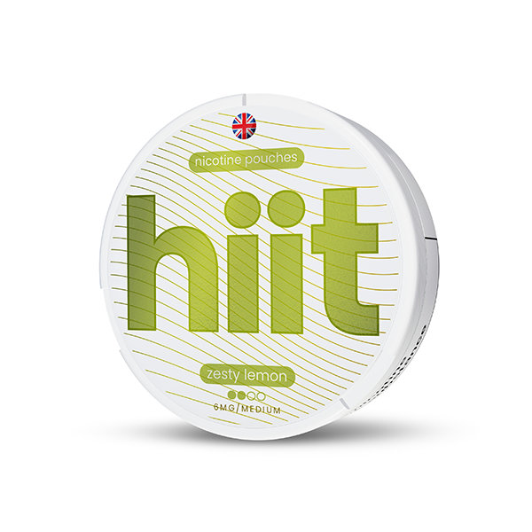 Hiit 10mg CBD Pouches - Zesty Lemon - Vape Center
