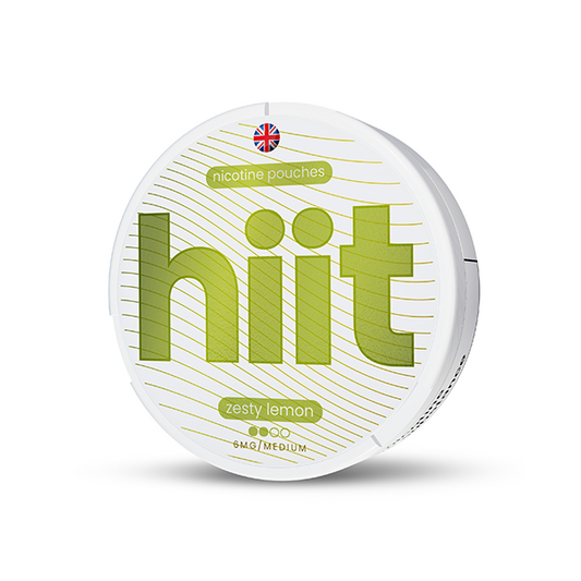 Hiit 10mg CBD Pouches - Zesty Lemon - Vape Center