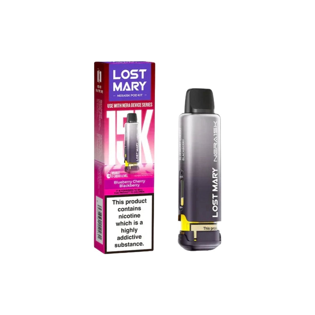 20mg Lost Mary Nera 15k Prefilled Pod 15000 Puffs