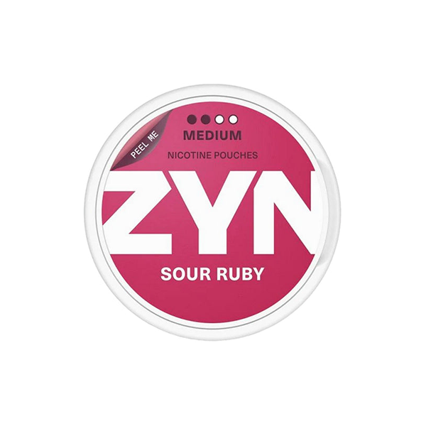 6mg ZYN Medium Nicotine Pouches - 21 Pouches