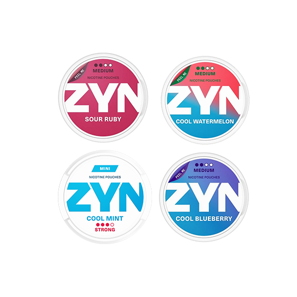 6mg ZYN Medium Nicotine Pouches - 21 Pouches