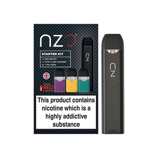 20mg NZO Vape Starter Kit - Multi Pack Edition (50VG/50PG)