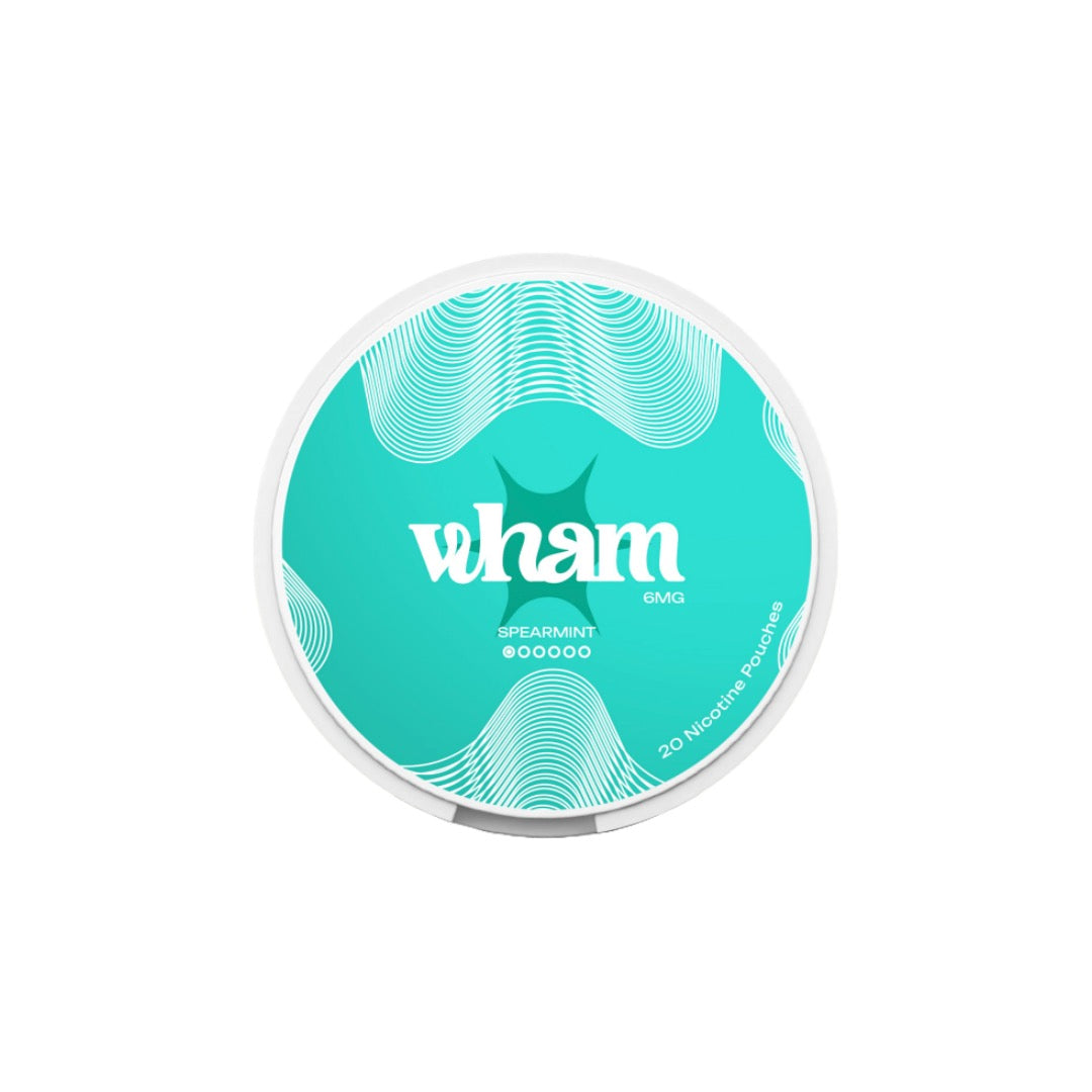 6mg Wham Regular Nicotine Pouch - 20 Pouches