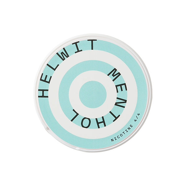 HELWIT 12mg Nicotine Pouches Menthol - 20 Pouches (Buy 2 Get 1 Free)