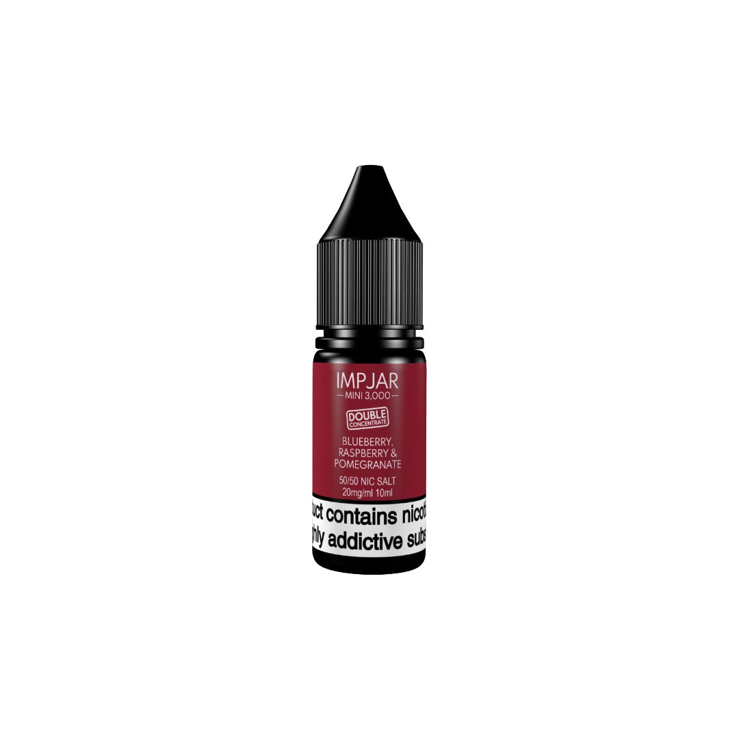 20mg Imp Jar Mini 3000 Double Concentrate 10ml Nic Salt (50VG/50PG)