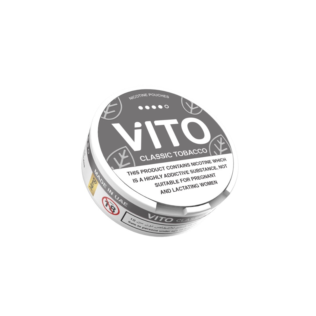 14mg VITO Nicotine Pouches - 20 Pouches