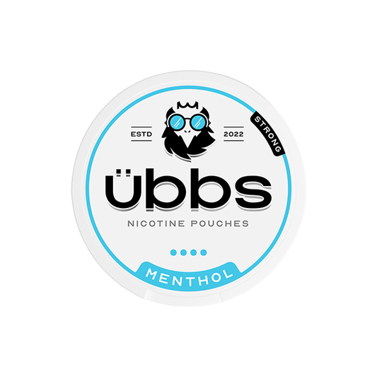 11mg Übbs Menthol Strong Nicotine Pouches - 20 Pouches