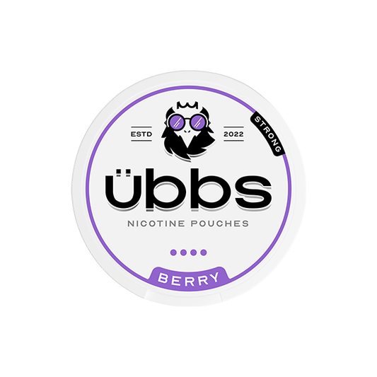 11mg Übbs Berry Strong Nicotine Pouches - 20 Pouches