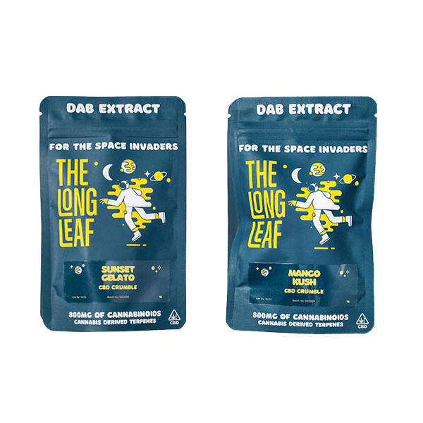 The Long Leaf 800mg Full-Spectrum CBD Dab Extracts - 1g (BUY 1 GET 1 FREE)