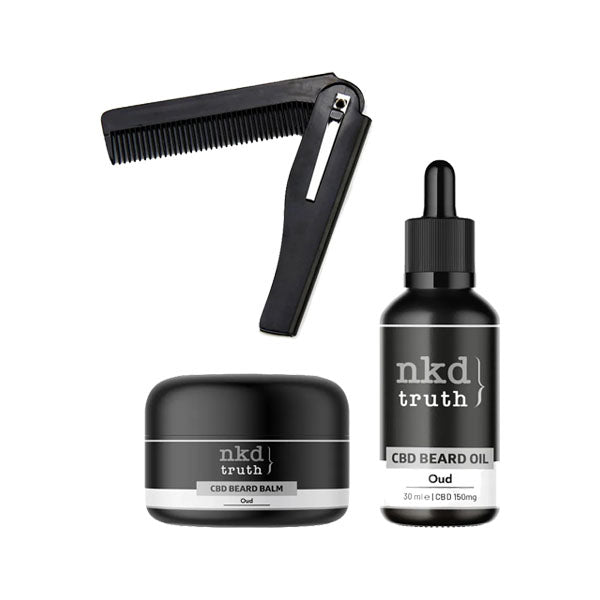 NKD CBD Infused Oil Balm & Comb Gift Set (BUY 1 GET 1 FREE)