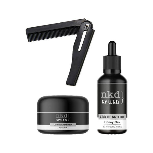 NKD CBD Infused Oil Balm & Comb Gift Set (BUY 1 GET 1 FREE)