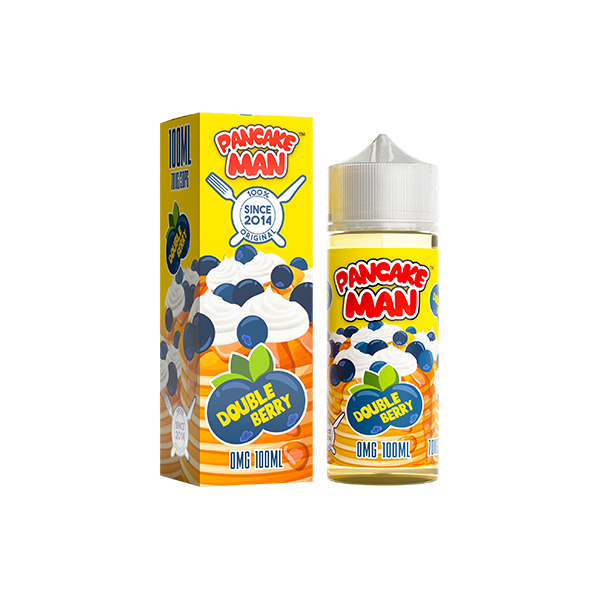 0mg Pancake Man 100ml Shortfill (70VG/30PG)