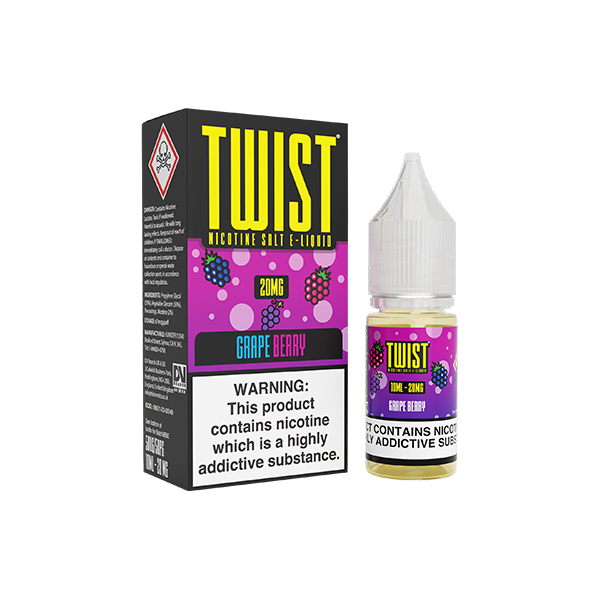 20mg Twist E-liquids Nic Salt 10ml (50VG/50PG)