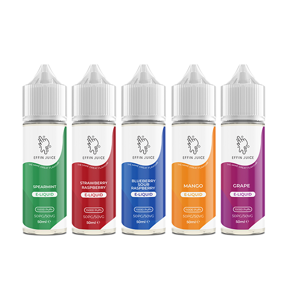 EFFIN Juice Apple Peach 0mg Vape Juice UK - 50ml