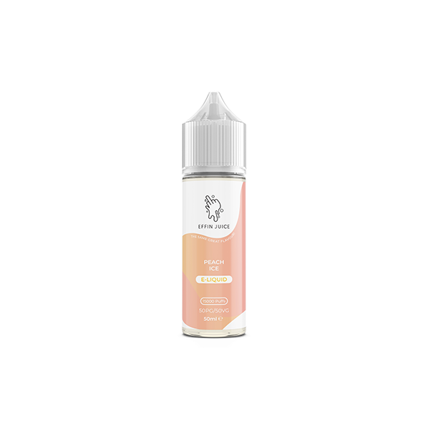 EFFIN Juice Apple Peach 0mg Vape Juice UK - 50ml