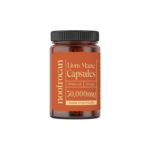 Nootrocan 45000mg Nootropic Vegan Mushroom Capsules - 60 Caps