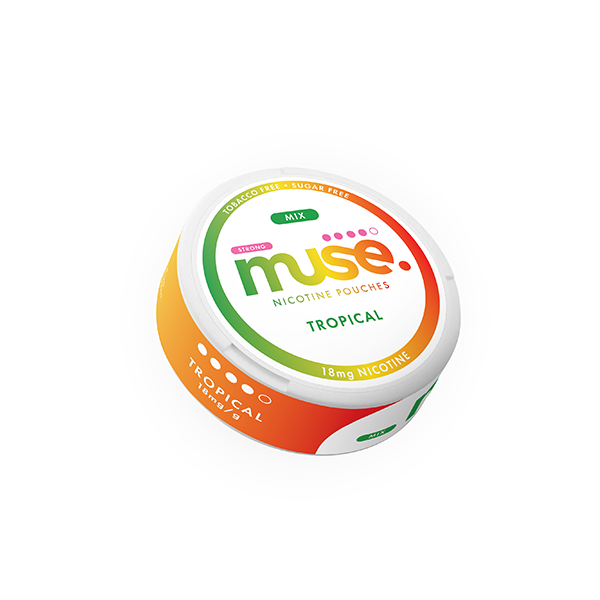 Muse Kiwi Passionfruit Guava 18mg Nicotine Pouches UK