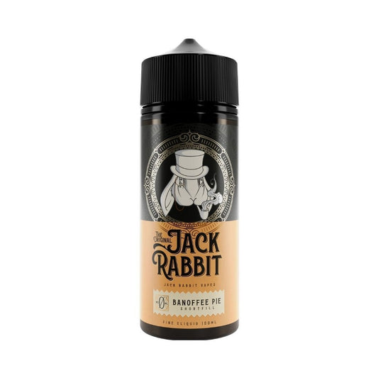 Jack Rabbit Vapes - 100ml - Banoffee Pie - Vape Center
