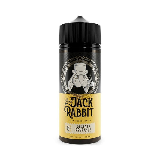Jack Rabbit Vapes - 100ml - Custard Doughnut - Vape Center