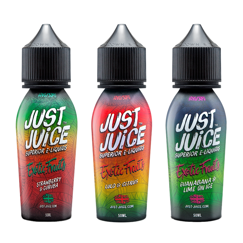 Just Juice EXOTIC FRUITS 50ml Shortfill - Vape Center