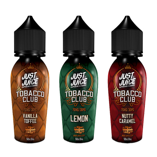 Just Juice TOBACCO CLUB 50ml Shortfill - Vape Center