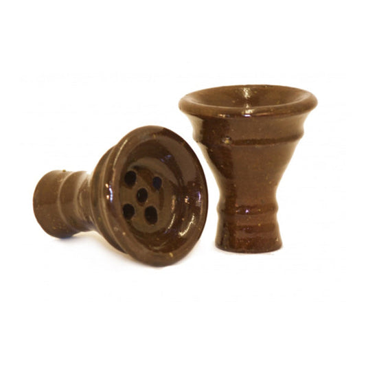 Khalil Maamoon Medium Clay Funnel Head Shisha Bowl - 2d0116-20