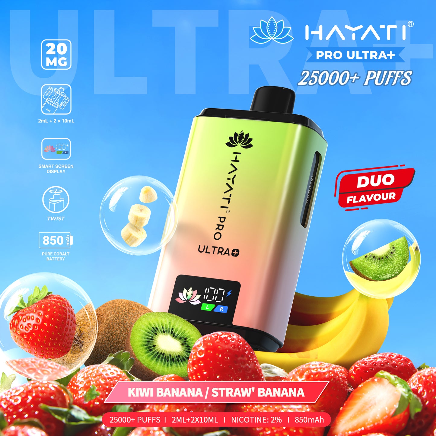 Hayati Pro Ultra+ 25000 - Pod Kit
