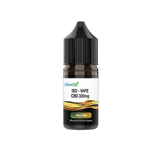 LVWell CBD Iso-Vape 300mg 30ml E-liquid - Vape Center