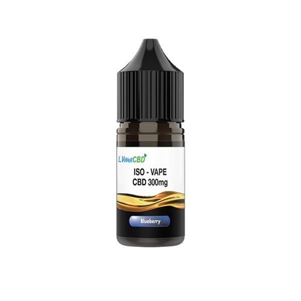 LVWell CBD Iso-Vape 300mg 30ml E-liquid - Vape Center