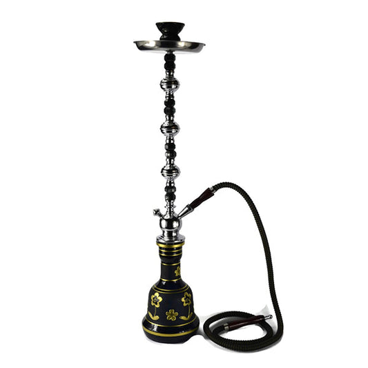 Large 1 Hose Shisha Hookah - Assorted Colours - Vape Center