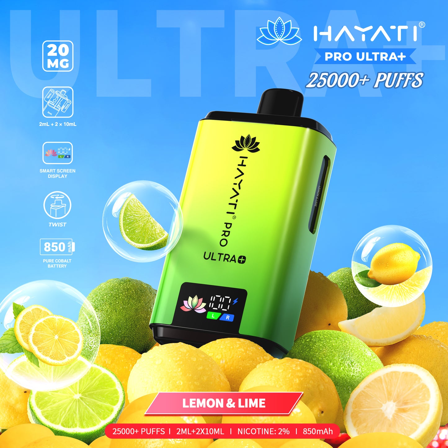 Hayati Pro Ultra+ 25000 - Pod Kit
