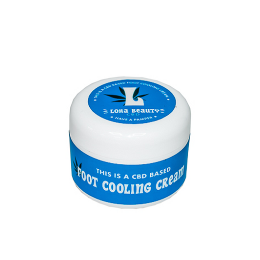 Loxa Beauty 1000mg CBD  Foot Cooling Cream - 100ml - 2d0116-20