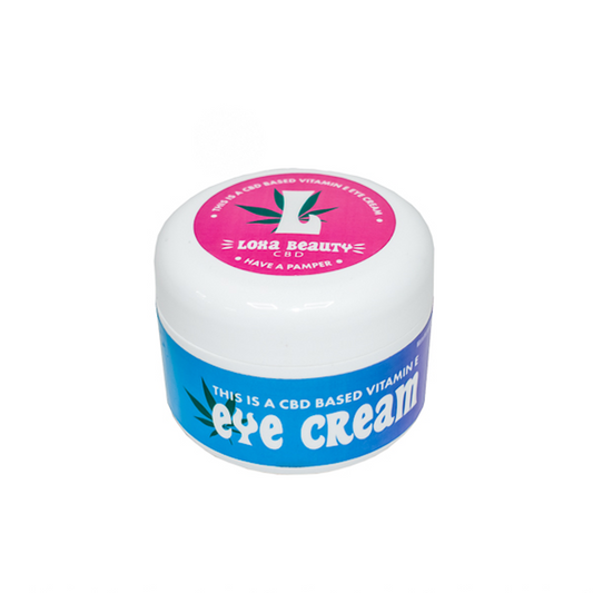 Loxa Beauty 1000mg  CBD Vitamin E Eye Cream - 100ml - Vape Center