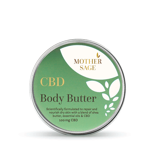 MotherSage 100mg CBD Body Butter - 100ml - 2d0116-20