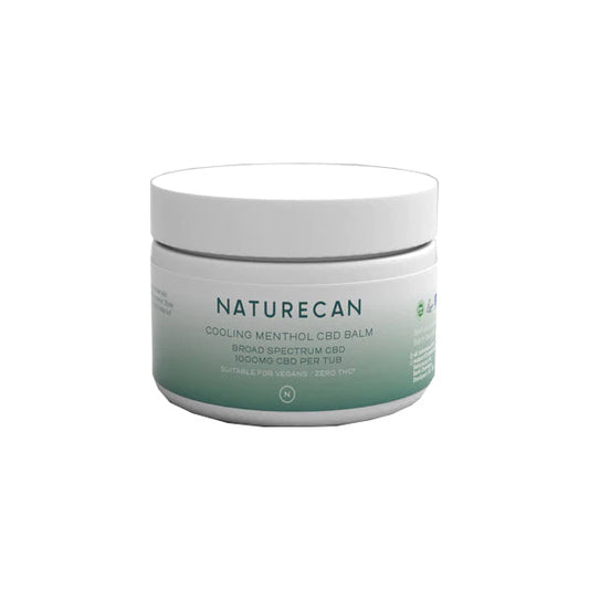 Naturecan 1000mg CBD Cooling Menthol Muscle Balm - 100ml - Vape Center